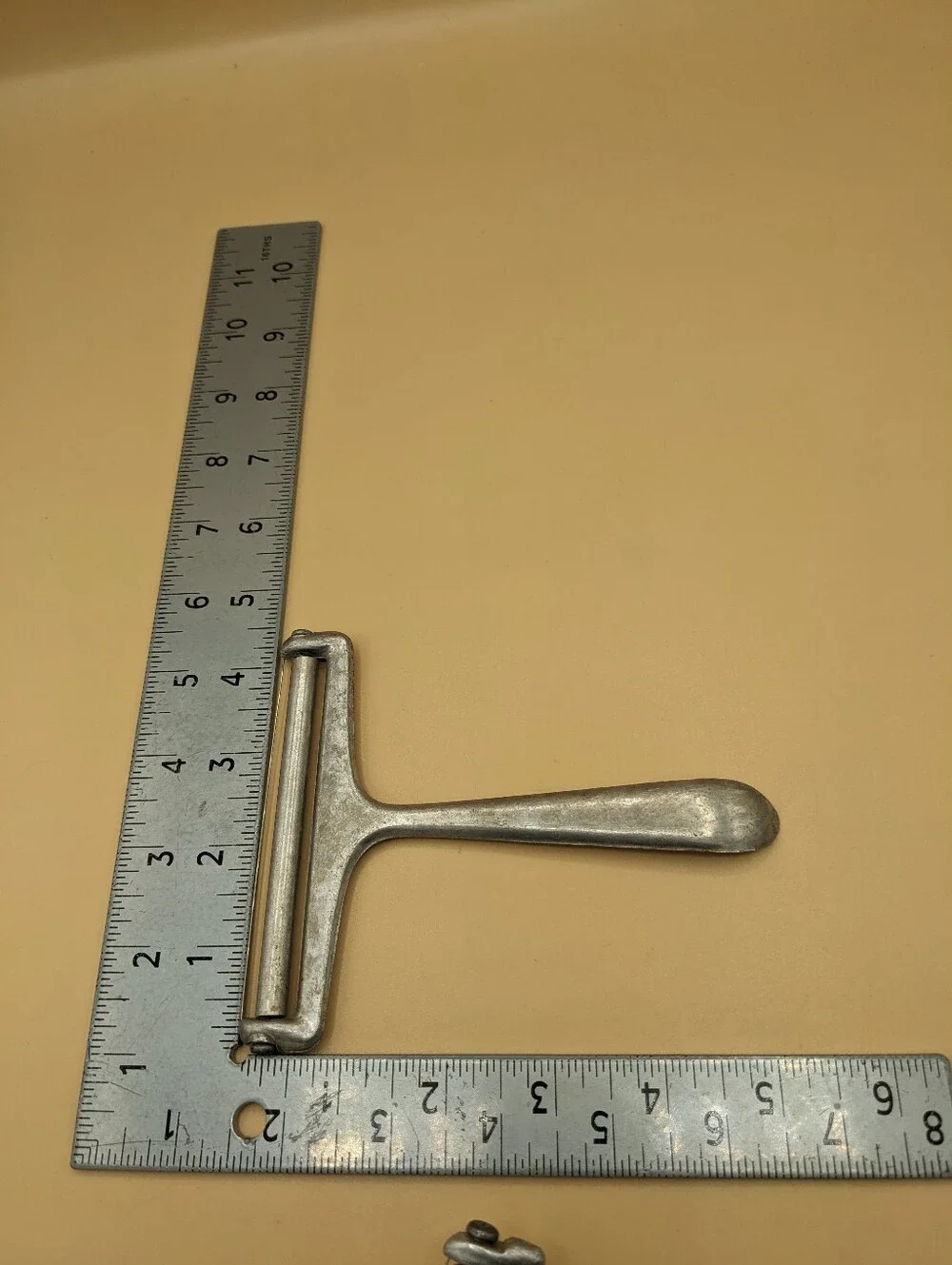 Vintage Cheese Slicer Metal Wire w/ Roller Taiwan Qty 2 Cut 3